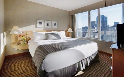 Delta Vancouver Suites Hotel room